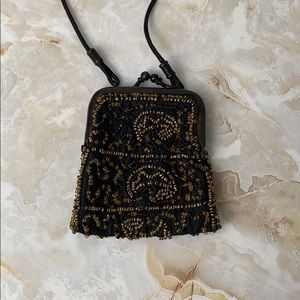 Vintage beaded coin purse